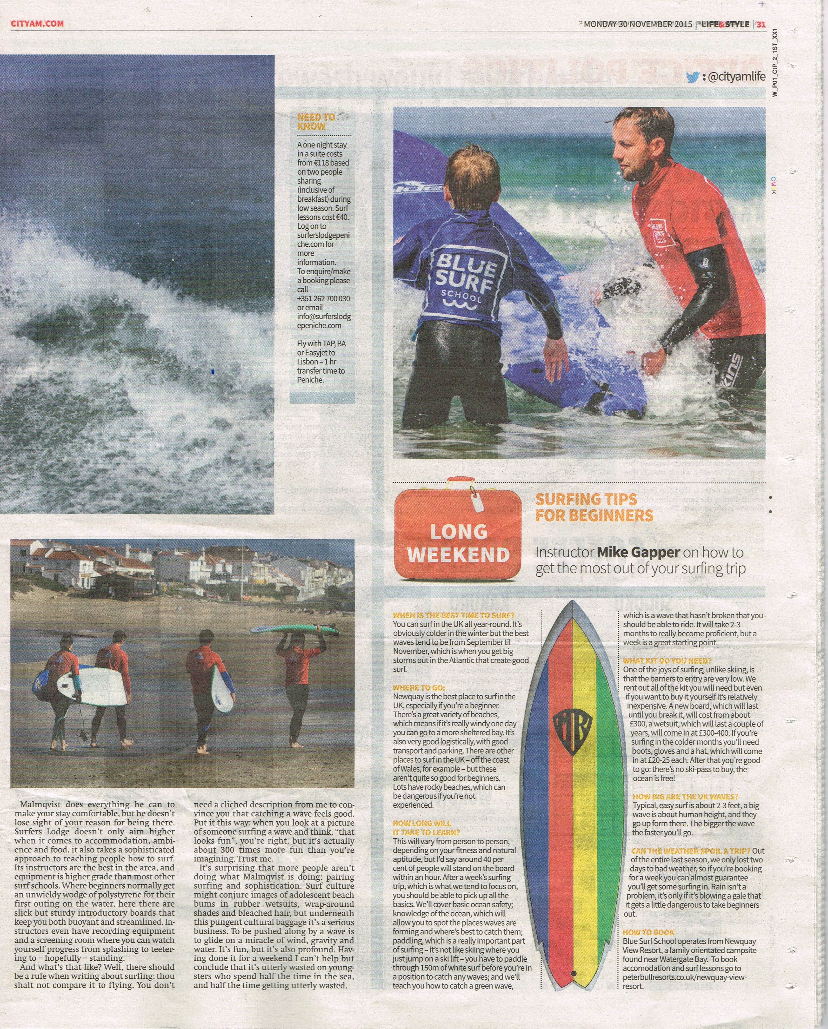 Press Surfers Lodge Peniche