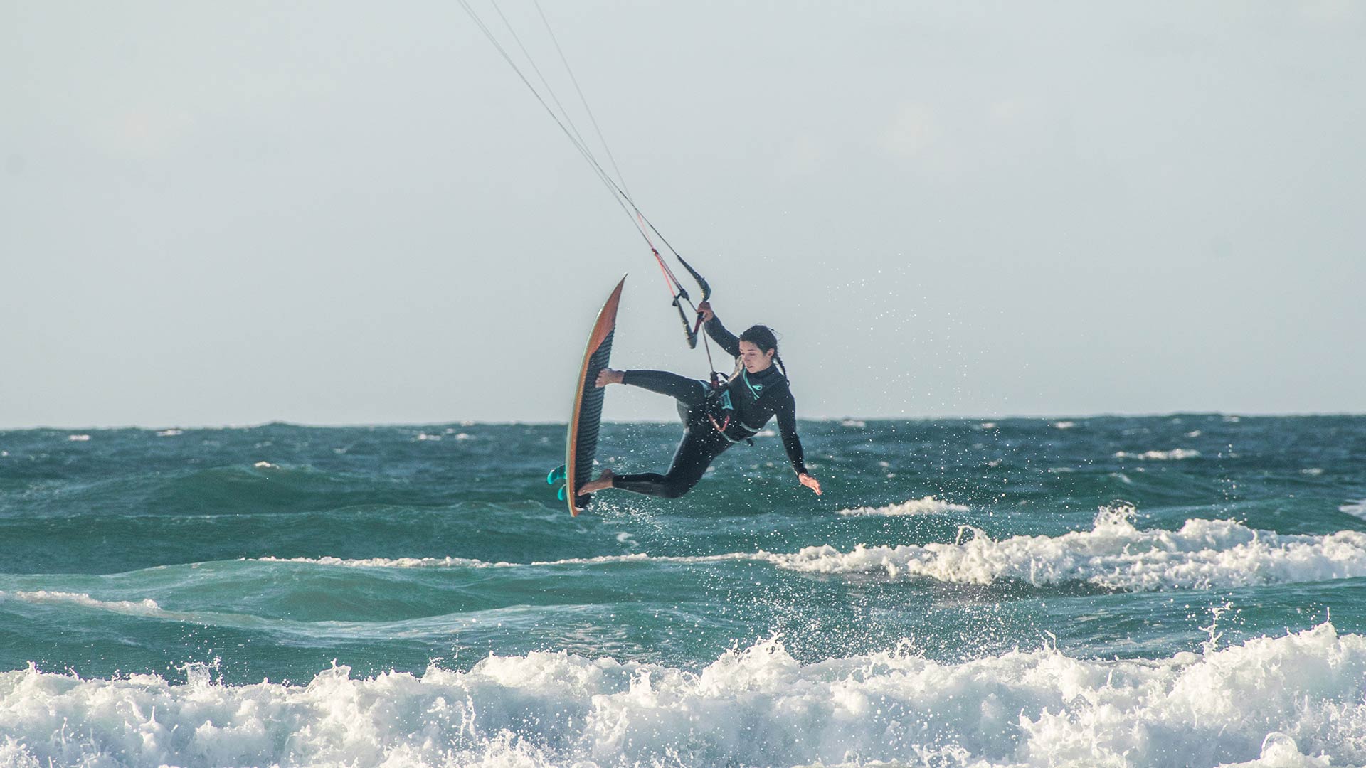surfers lodge kite-surf activity